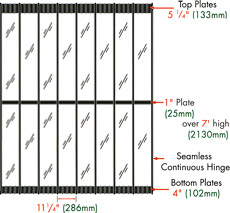 Futura wide body tempered glass drawing