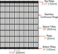 Starlite wide body straight pattern drawing